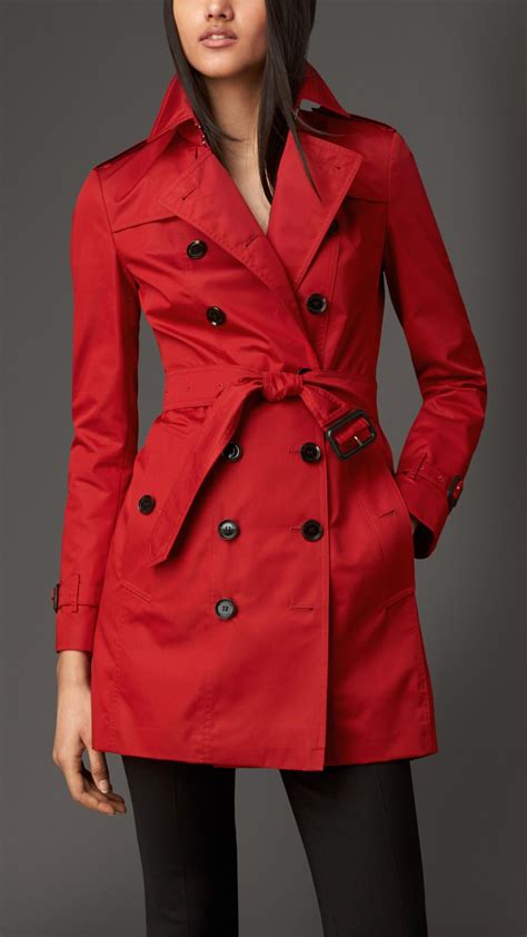 burberry mid length double sateen trench coat|authentic Burberry trench coat.